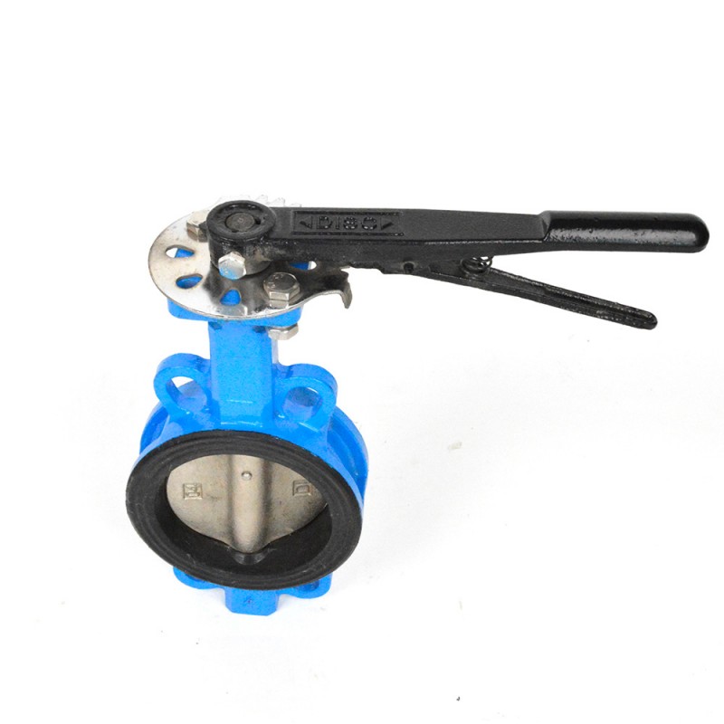 Межфланцевый осевой двухстворчатый клапанD71X-10/10Q/16/16Q